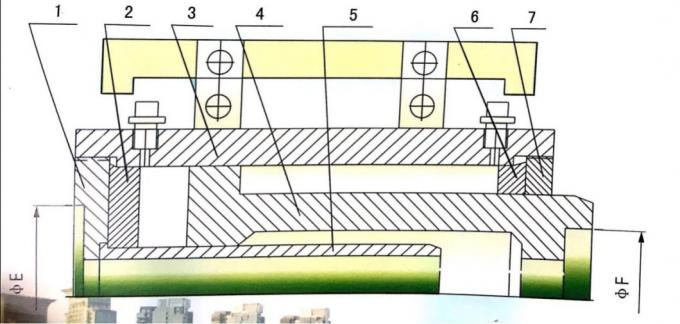 Γέφυρα που τραβά να τονίσει ο υδραυλικός μονο Jack