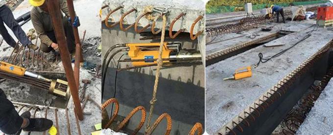 Προσυμπιεσμένο μετα υδραυλικό μονο σκέλος έντασης που τονίζει το Jack για τη γέφυρα