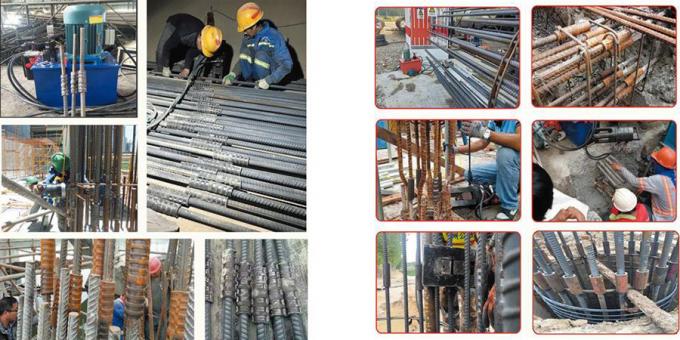 Κρύα Rebar χάλυβα μηχανών σφράγισης Τύπου εξώθησης κρύα εξωθώντας μηχανή